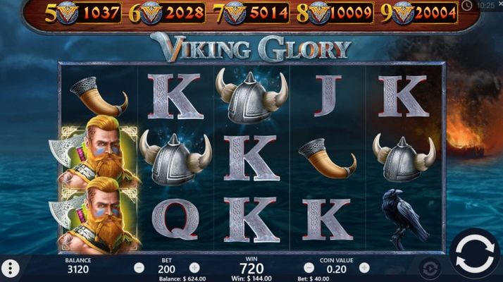 Viking Glory :: Three of a kind