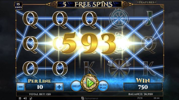 Free Spins Game Board