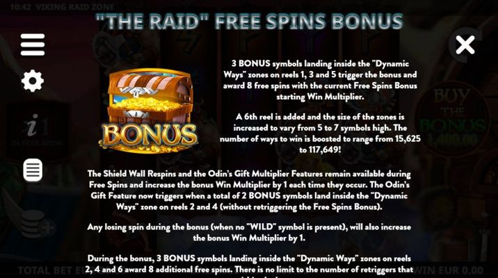 Free Spin Feature Rules