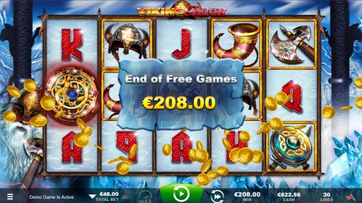 Total Free Spins Payout