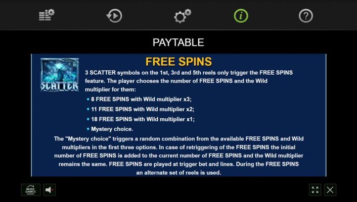 Free Spin Feature Rules