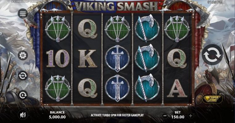 Viking Smash :: Base Game Screen