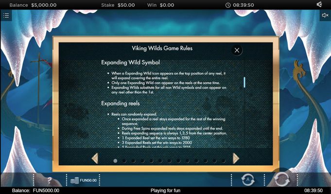 Viking Wilds :: Feature Rules
