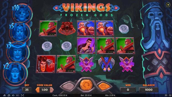 Vikings Frozen Gods :: Main Game Board