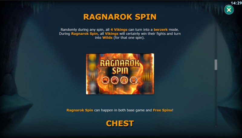 Vikings Go Berzerk Reloaded :: Ragnarok Spin