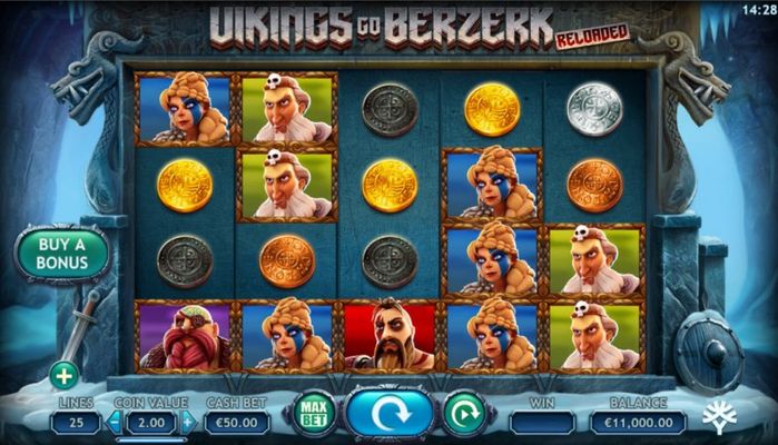 Vikings Go Berzerk Reloaded :: Base Game Screen