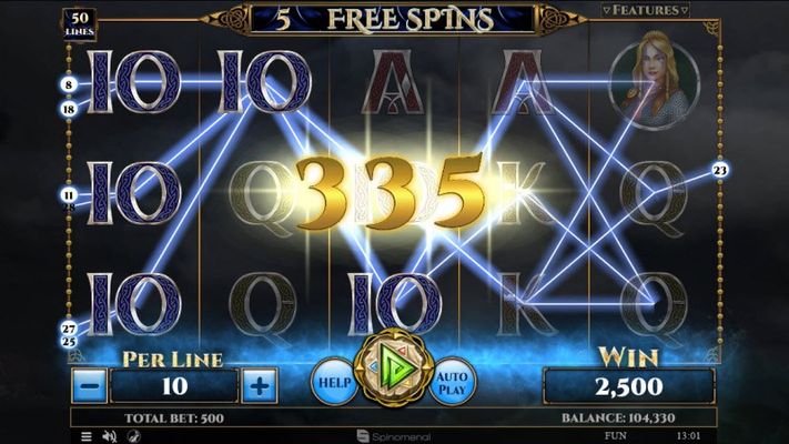 Free Spins Game Board