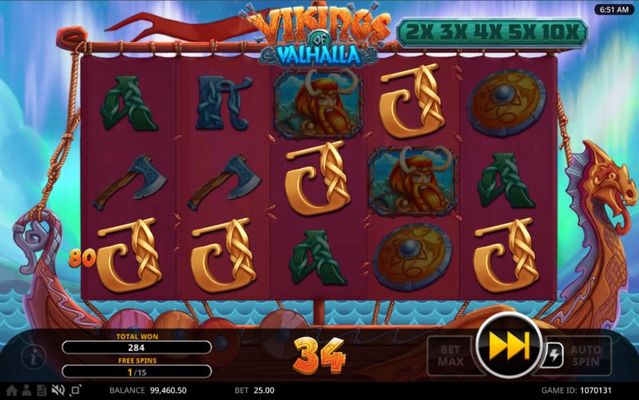 Free Spins Game Board