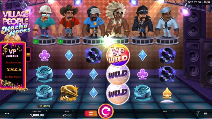 Collect five VIP wild symbols to win 5 free games