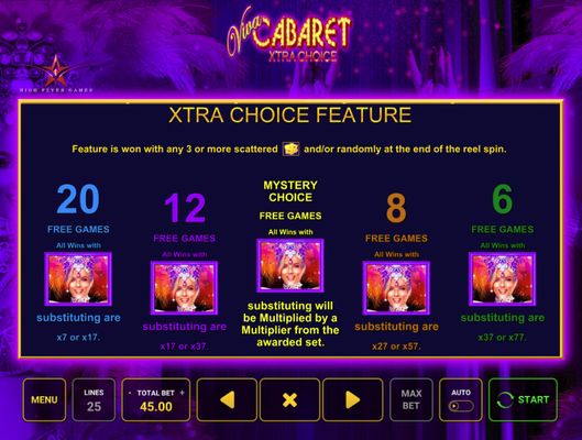 Viva Cabaret Xtra Choice :: Xtra Choice Feature