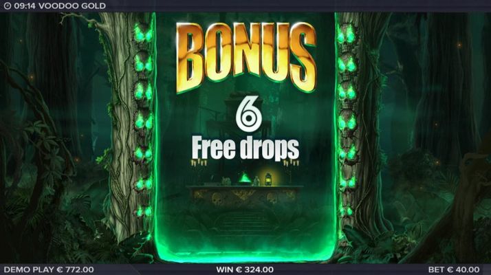 6 Free Spins Awarded