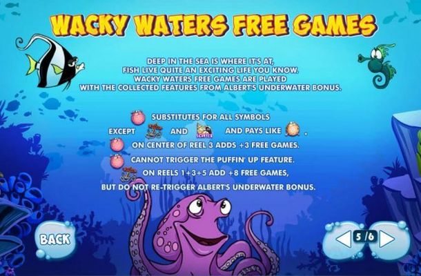 Wacky Waters Free Games - Rukes and how to play.