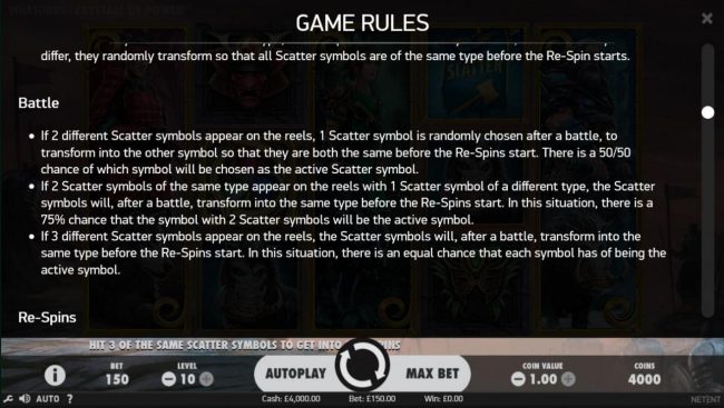 Battle Feature Rules