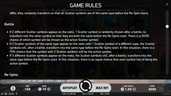 Battle Feature Rules