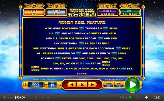 Money Reel Feature