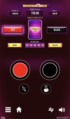 Red or Black Gamble Feature