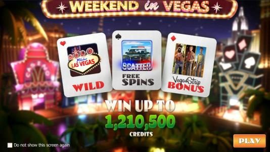 Wild, Free Spins and vegas Strip Bonus - Win Up To 1,210.500 credits