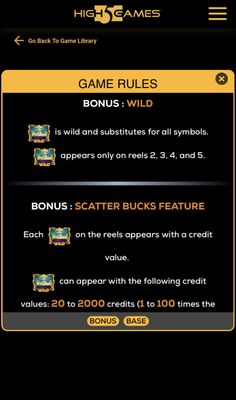 Wild and Scatter Rules