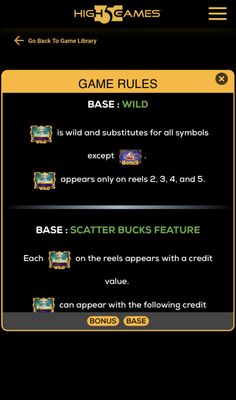 Wild and Scatter Rules