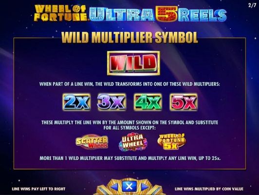 Wild Multiplier Symbol Rules