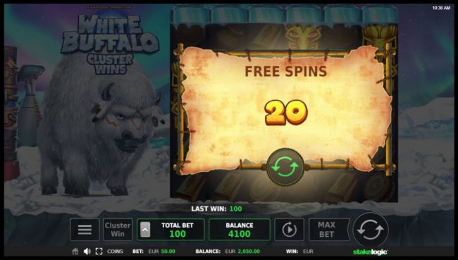 20 Free Games Awarded