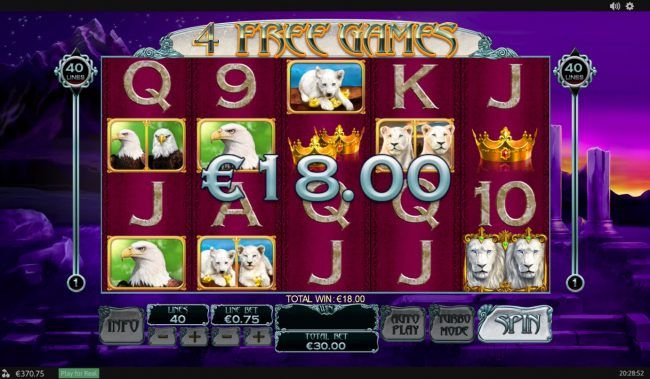 Free Spins Game Board