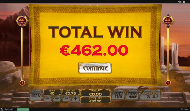 Total Free Spins Payout