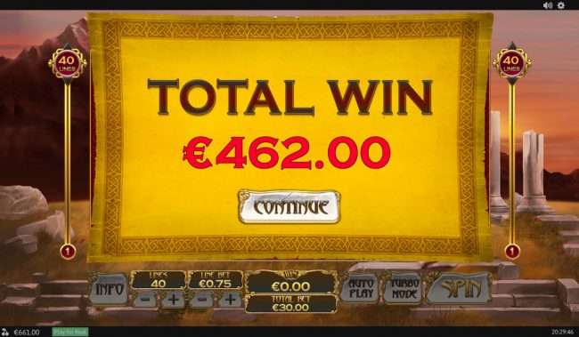 Total Free Spins Payout