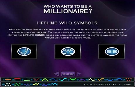 Life Line Wild Symbols and Rules