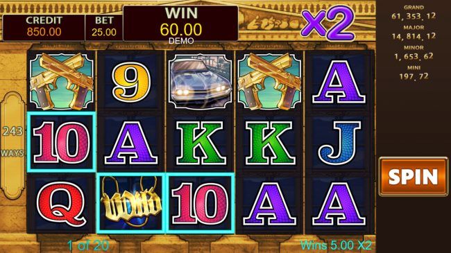 Free Spins Game Board