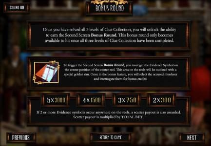 bonus round rules