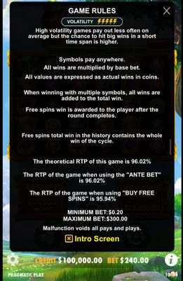 General Game Rules