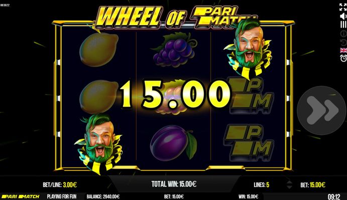 Three of a Kind win