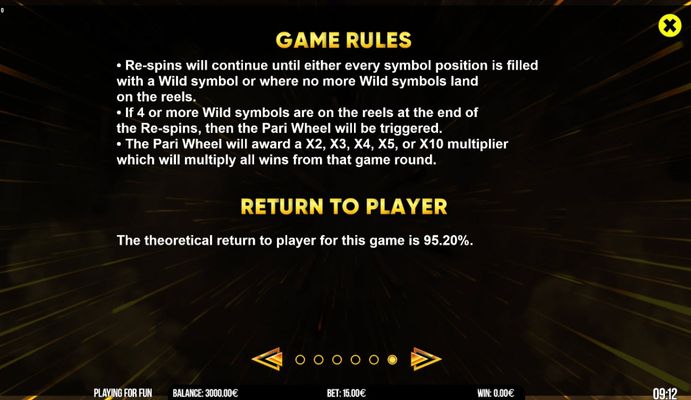 Return To Player