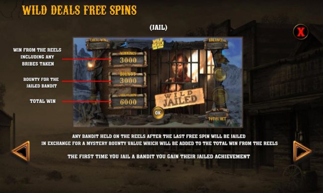 Wild Dream Bonus Rules - Jail