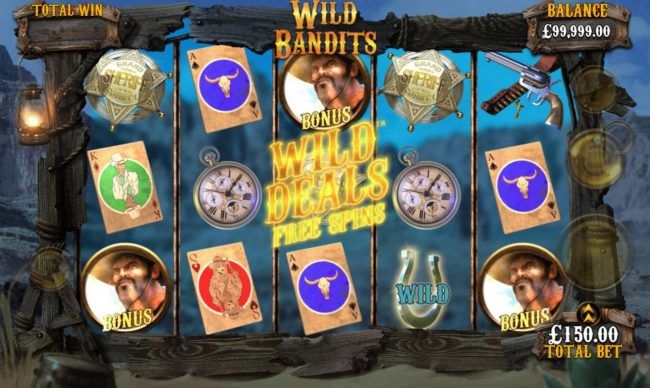 Wild Deals Free Spins triggered