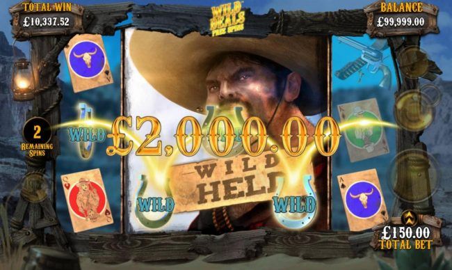 Multiple winning paylines triggers a big win!