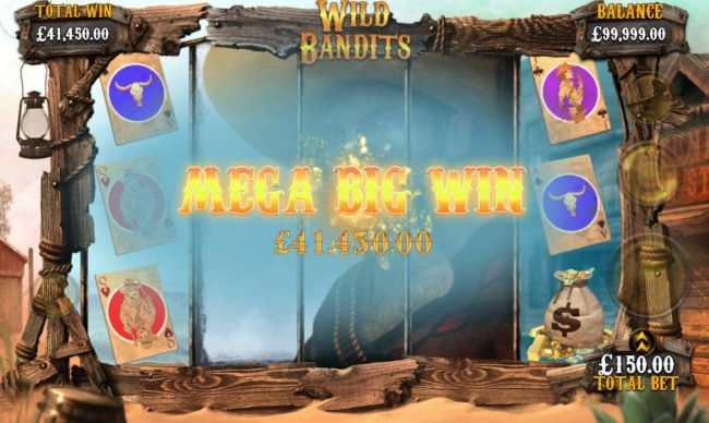 Mega Bonus Win 41,450