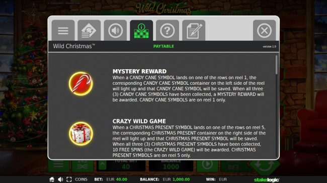Mystery Reward and Crazy Wild Game Rules