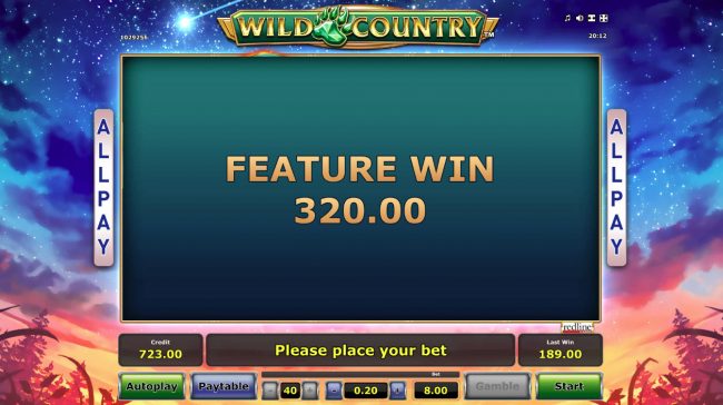 Total Free Spins Payout