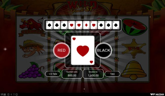 Red or Black Gamble feature