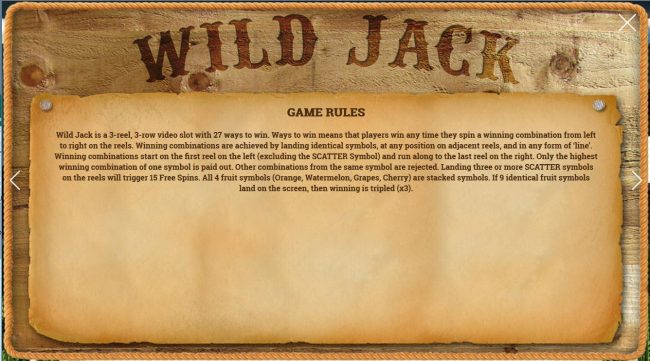 General Game Rules