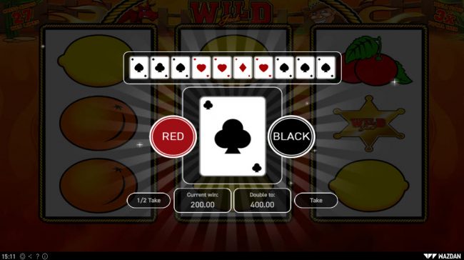 Red or Black Gamble feature