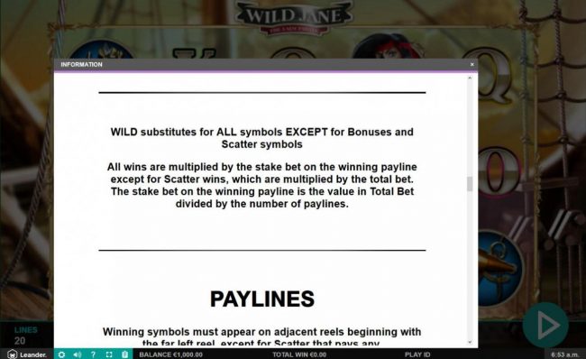 Wild Symbol Rules