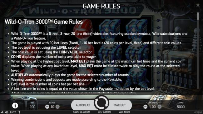 General Game Rules