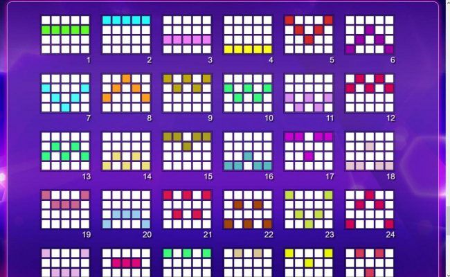 Payline Diagrams 1-24