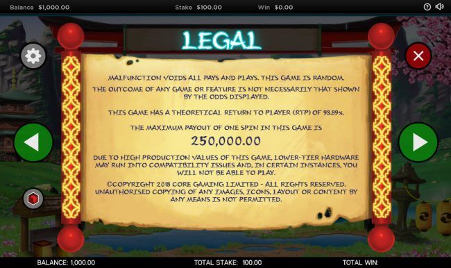 General Game Rules