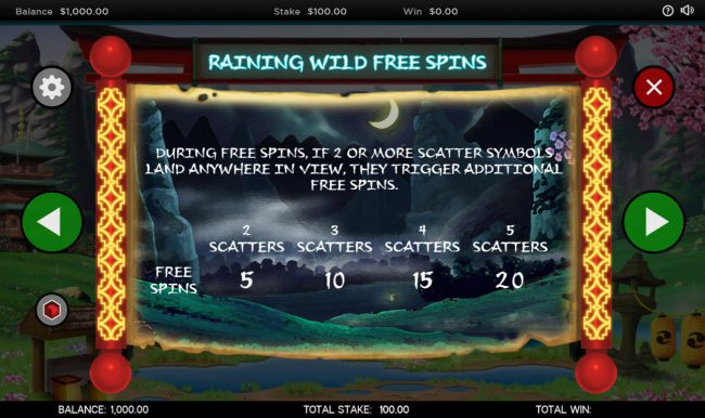 Free Spins Rules