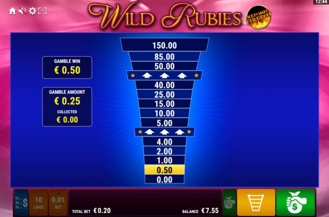 Ladder Gamble Feature Game Board