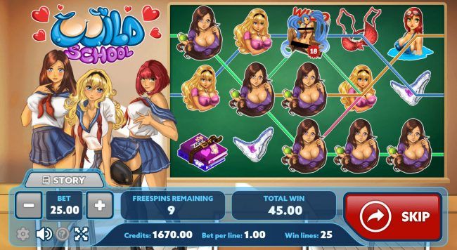 Free Spins Game Board